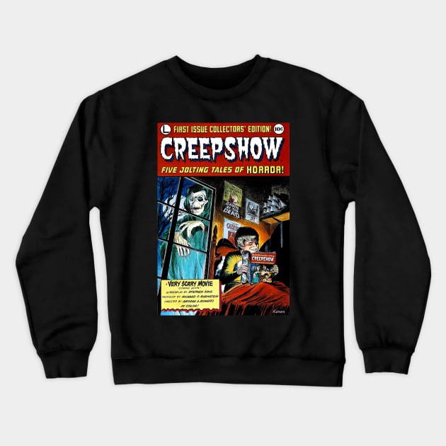 Creepshow Theatrical Poster 02 Crewneck Sweatshirt by Scum & Villainy